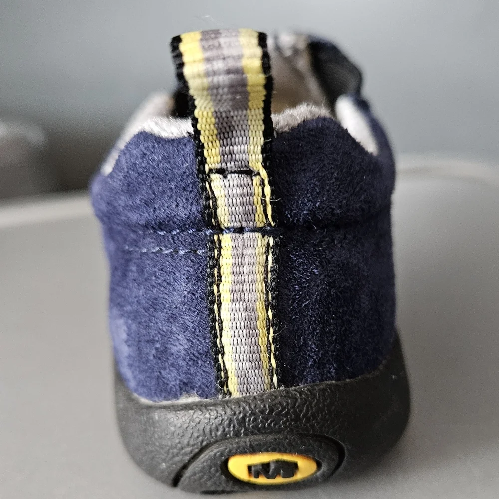 Merrell Jr. Jungle Mocs, Infant Size 8, Navy, Slip-ons